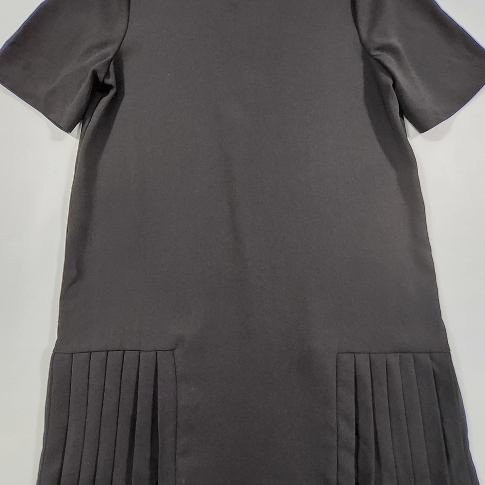 Zara LBD Size S, Shift Dress, Pleated Hem Line